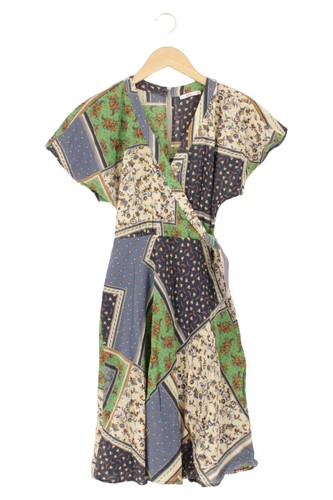Robe Tunique Fleurie Multicolore Taille M - Occasion En Très Bon état - Marque FLEURS