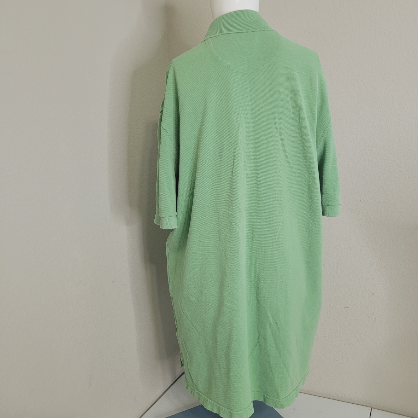 Lacoste size 6 polo lot 2 Vintage Washed green alligator logo short sleeve gray thumbnail 4