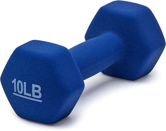 Basics Neoprene Dumbbell Hand Weights for Exercise and Muscle Toning - Image 2 of 4