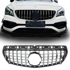 KÜHLERGRILL PANAMERICANA GRILL PASSEND FÜR MERCEDES A KLASSE W176 12-15 CHROM