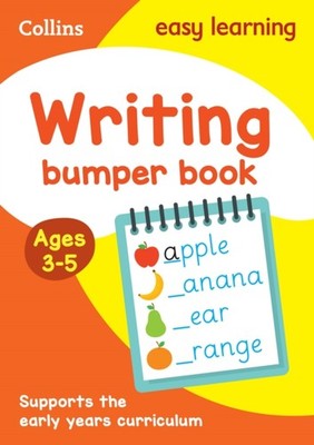 Writing Bumper Book Ages 3-5 by Collins Easy Learning (Paperback Book)