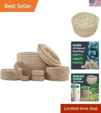 Eco-Friendly Sisal Twine - Multi-Purpose Strong Rope for Indoor and Outdoor Use