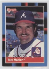 1988 Donruss Rick Mahler (Solid Blue Upper Left Corner) #389 0l4h