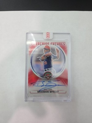 2024 Panini Prospect Edition Brandon Sproat Franchise Futures Red Auto #/99