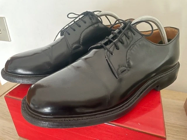 Church’s Shannon – Black Polished Binder – UK 7G – Condizioni perfette - Immagine 2 di 4