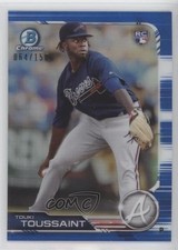 2019 Bowman Chrome Blue Refractor 64/150 Touki Toussaint #89 wx4
