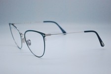 NEW TOM FORD TF 5840-B 087 TURQUOISE CAT EYE AUTHENTIC EYEGLASSES FRAMES 56-18