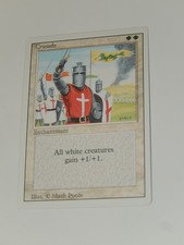 Magic The Gathering MTG Crusad e Revised Edition NEAR MINT RARE VINTAGE