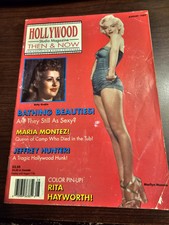 August 1989 Hollywood Studio Magazine Marilyn Monroe, Rita Hayworth Pin-UP