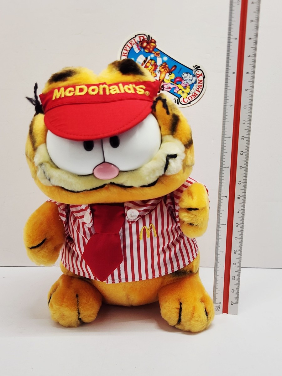 RARE Vintage 1981 Dakin Garfield McDonald's Employee 9