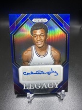 2024 Prizm Draft Picks Calvin Murphy Legacy Signatures Blue Auto #/149