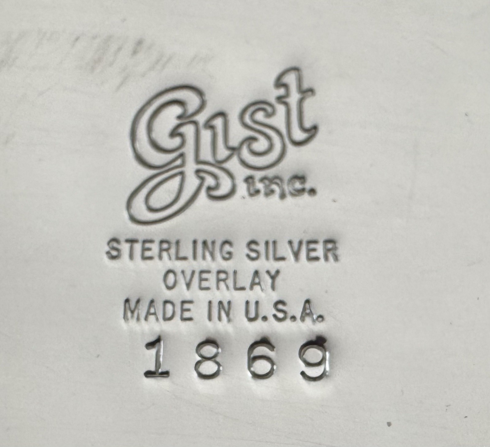 Vintage Rare Gist Sterling Silver OL 1990 NFR Rodeo Las Vegas Trophy Belt Buckle