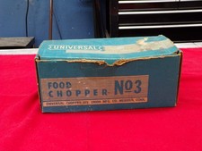 universal meat grinder No. 3 meat & food chopper in good condition