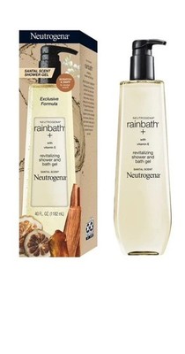 Neutrogena Rainbath Revitalizing Shower & Bath Gel, Santal Scent, 40 fl oz