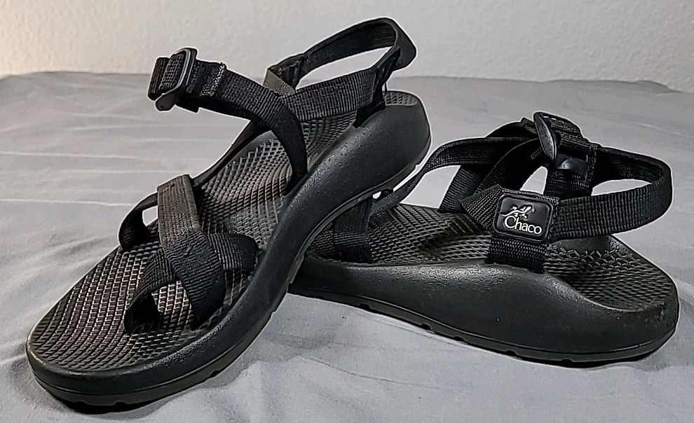 APL Sandali donna neri con cinturino CHACO US 10 escursionismo guadino outdoor campeggio