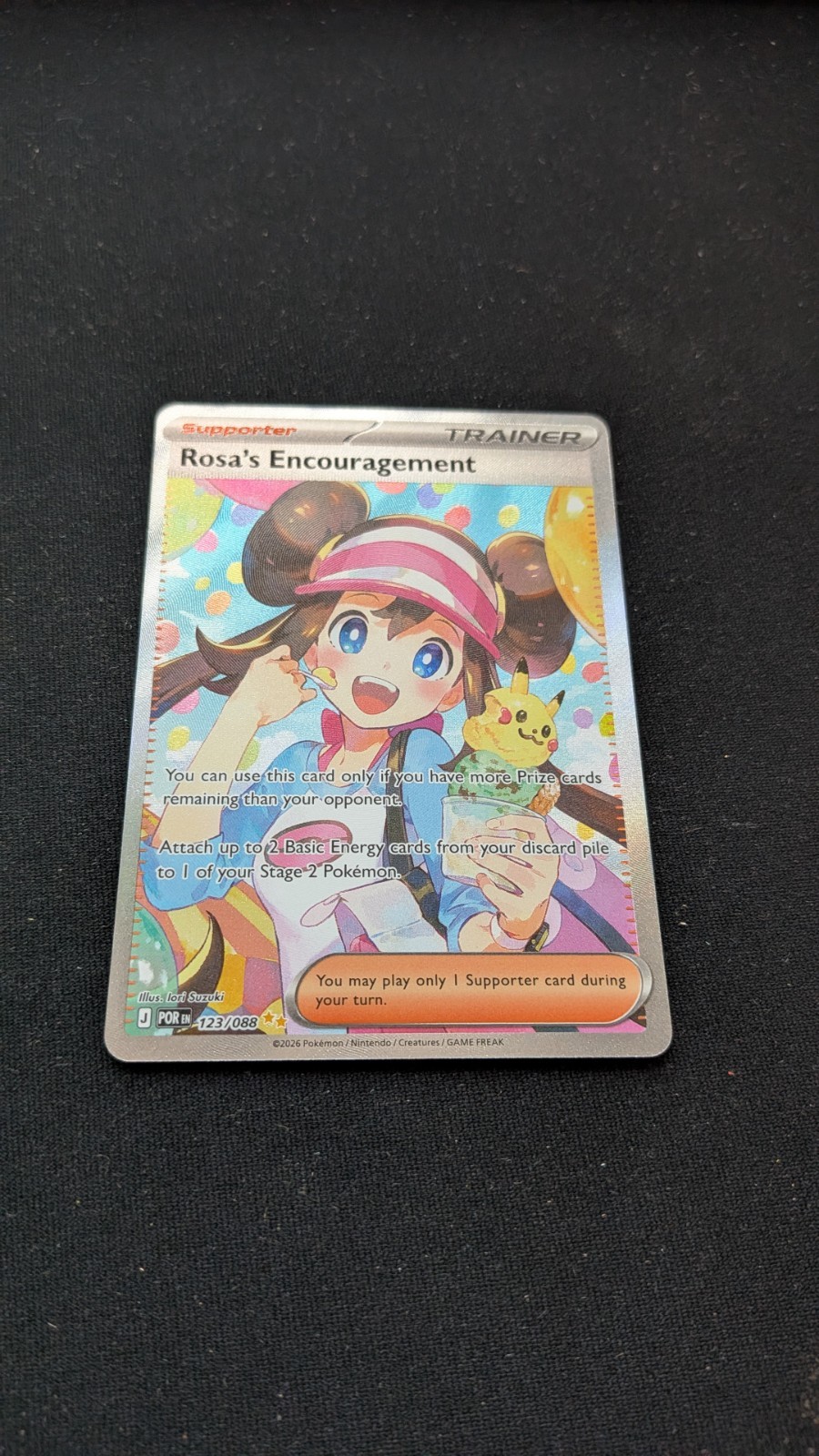 Rosa's Encouragement 123/088 Me03: Perfect Order Holo