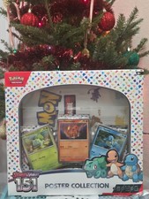 NEW Nintendo Pok mon TCG Scarlet Violet - 151 Poster Collection Box - 3 Packs