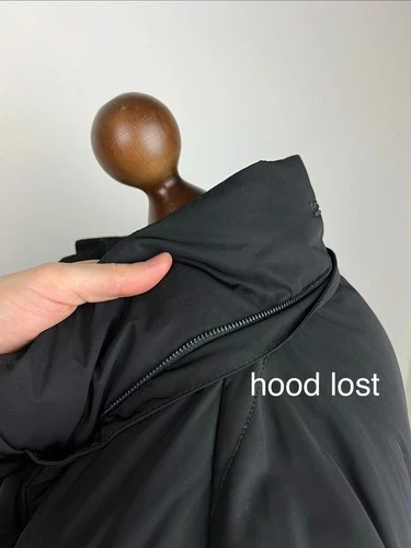 HUGO BOSS Solid Black Quilted Down Insulated FullZip Modern Jacket 38US\48IT image 12