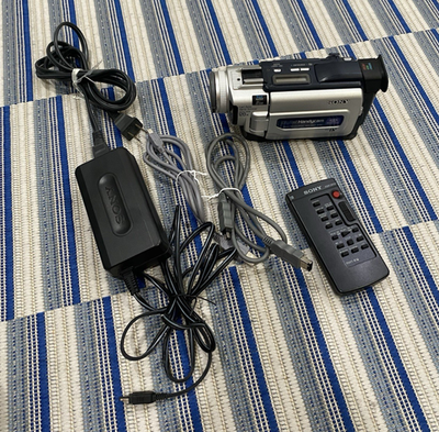 Sony DCR-TRV17 MiniDV Camcorder Silver Used Japan Tested | eBay