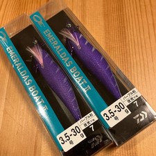 Daiwa Emeraldas Boat 2 3.5 size 30g 2 pieces set Purple cedar / Luminous Tip