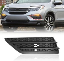 BXZ Driver Bumper Fog Light Cover Insert for Honda Pilot 2016-2018