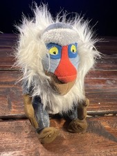Disney Store Lion King Rafiki Bean Bag 8" Plush Stuffed Toy Vintage 90s