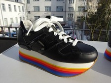 HOGAN by TOD`S RAINBOW Platform Damen Sneaker Leder TODS Sohle Italy Gr.38,5 Neu