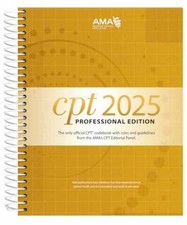 CPT 2025 - Spiral-bound, by American Medical ...