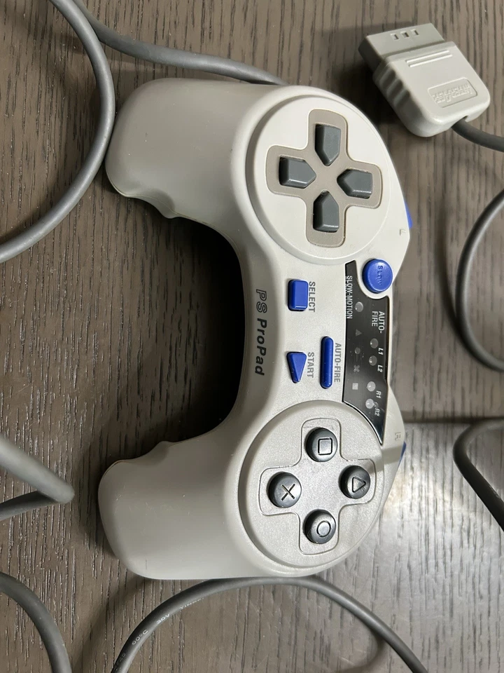 Untested Playstation PS1 Controller By Interact PS ProPad Gamepad Auto Fire  - Image 3 of 4
