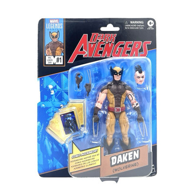 Marvel Legends Figur Wolverine Spielzeug Dark Avengers Actionfigur Daken Hasbro