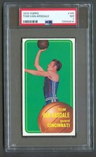1970 Topps Basketball TOM VAN ARSDALE #145 PSA 7 NM Cininnati Royals
