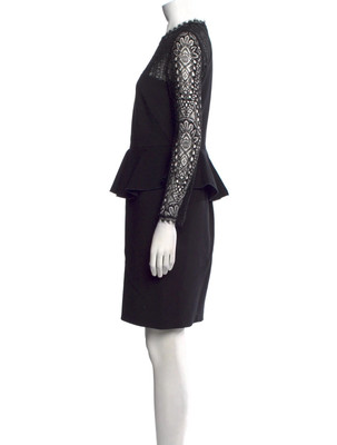 long inner dress Crepe Long Sleeve Inner Dress – BANIN main image 0