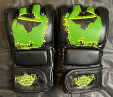 Premier Martial Arts Youth L/XL Boxing/Sparring Gloves Lime Green, Black Yellow