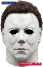 Michael Myers Full Head Latex Mask for Halloween Costume Party