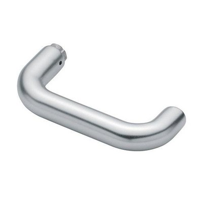 Hoppe Türdrückerlochteil Paris 138 Alu.F2/neusilberfarbig 4-KT.8mm DIN L/R