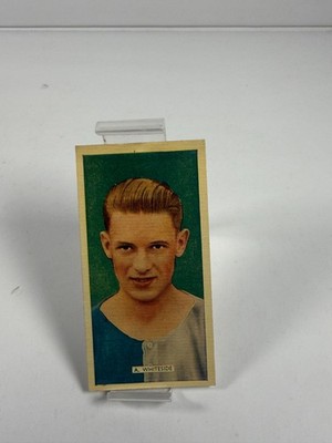 1936 Carreras Popular Footballers - A Whiteside #5 Blackburn Rovers Card