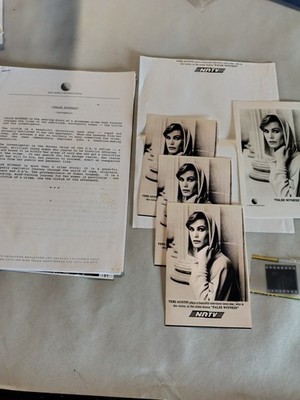 1989 False Witness Teri Austin Channel Ten Press Kit Photos 35mm Negative 23p