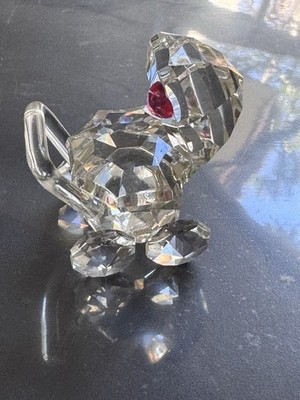 Preciosa Crystal Baby Stroller Figurine   Bohemian Czech Cut Crystal Pray