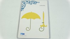4x4 QuicKutz Metal Die REV-0180-S Umbrella - Fall Weather Theme