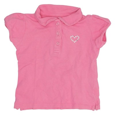Topolino, Poloshirt, Größe: 98, Pink, Elasthan/Bio-Baumwolle, Einfarbig #EOR