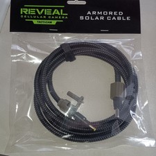 Tactacam Reveal Cellular Camera Armored Solar Cable 6.5' free shipping