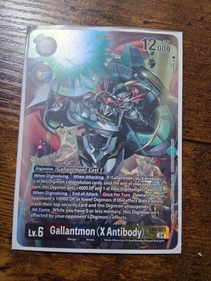 Digimon CCG Gallantmon (X Antibody) (Alternate Art) - Chain of Liberation
