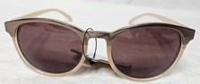 Foster Grant Polarized Sunglasses Brown Lens Beige Frame UV400 Womens NWT