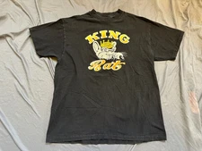 Vtg Don Garlits King Rat T-Shirt Museum Of Drag Racing Florida Big Daddy NHRA