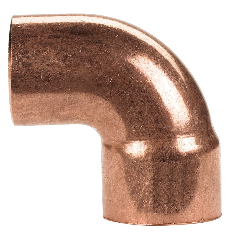 Mueller Streamline W 62386 Copper 90 Degree Street Elbow 2 x 2 Sweat Dia. in.