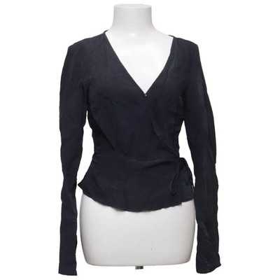 Divided by H&M, Wickelbluse, Größe: S, Schwarz, Polyamid/Polyester #MOz