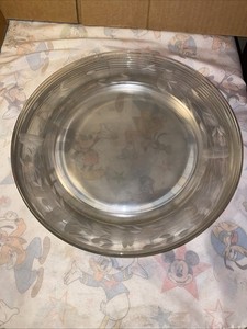 PRINCESS HOUSE #647 HERITAGE CRYSTAL PLATES 10in