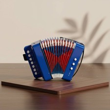7-Tasten-Akkordeon tragbar und kompakt Kinderakkordeon ideales Geschenk