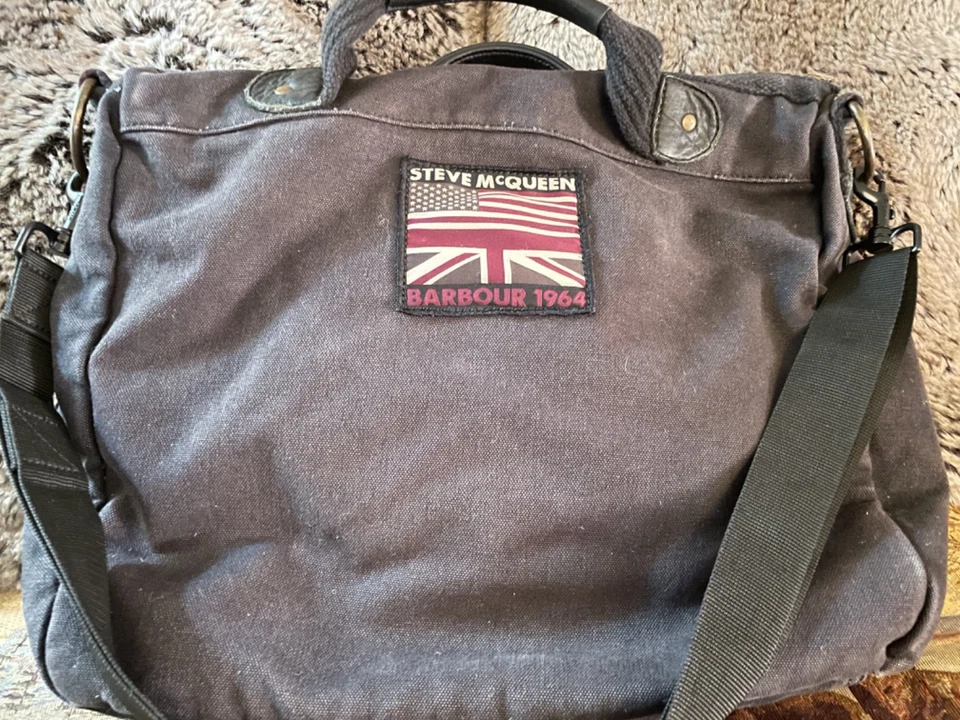 Bolsa de viaje para computadora Barbour Steve McQueen Foto 2 de 4