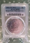 2021-CC Morgan Dollar Privy PCGS MS70 Silver 100th Anniversary Carson City